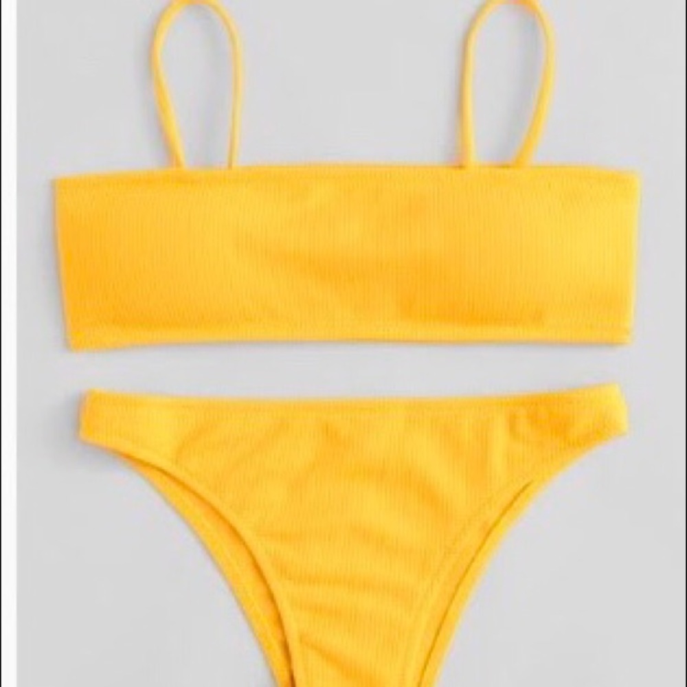Yellow Bathing Suit